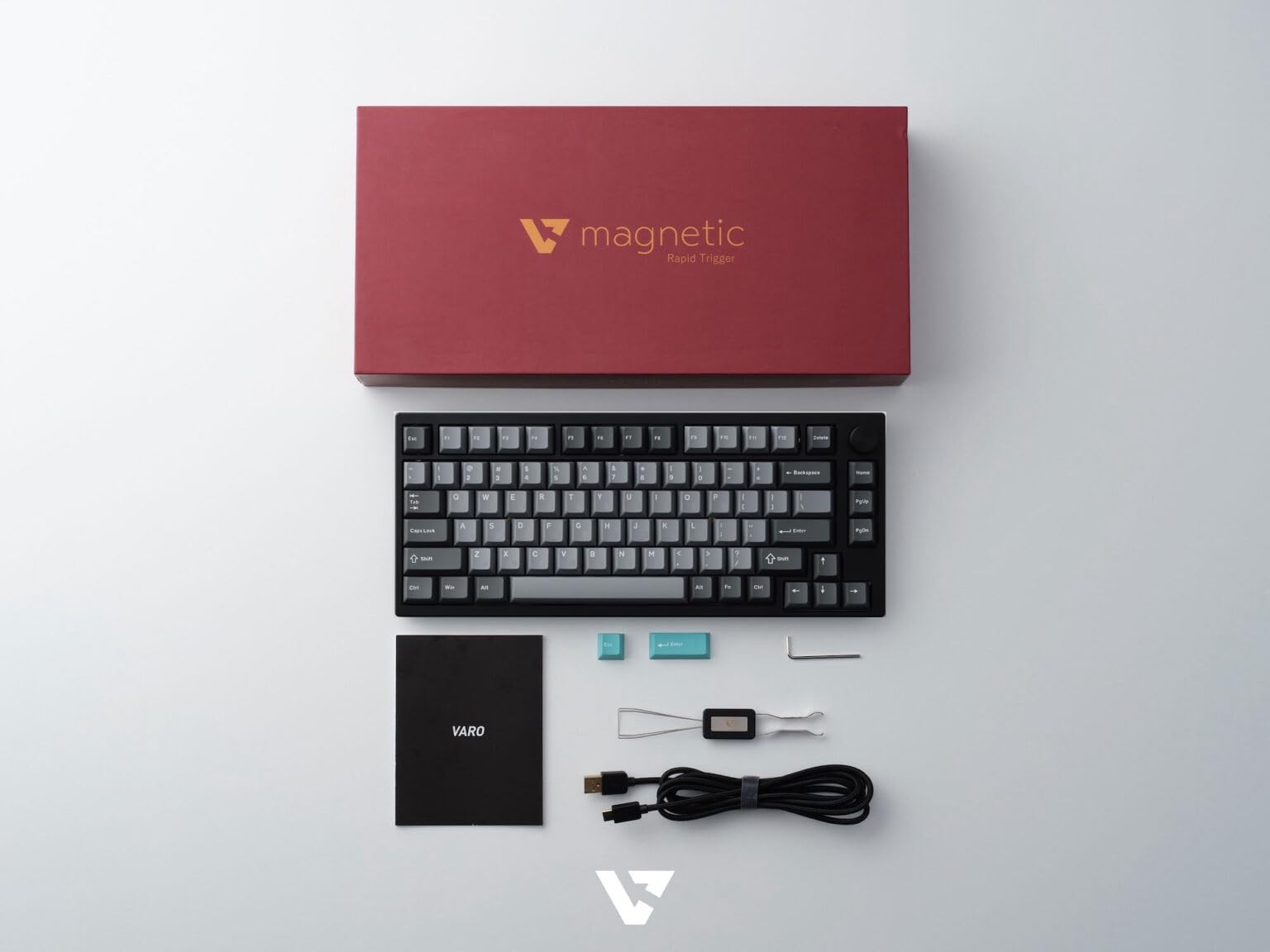 Amazon | VARO ゲーミングキーボード VM75HE-VPB ブラック VERY PERI